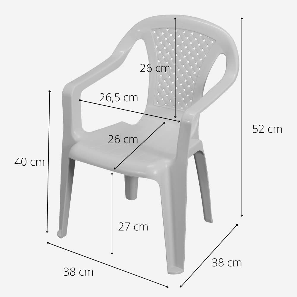 Sedia Bambini in Plastica Impilabile | Sedia Giardino Bambini Monoblocco