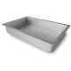 Lasagnera 18x28 cm con Fondo Smontabile in Alluminio Anodizzato Profes