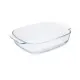 Teglia Rettangolare 30x20 cm con Manici in Vetro Borosilicato Guardini