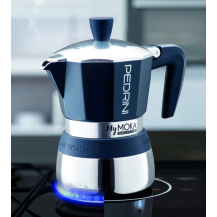 Mymoka Induction Pedrini | Moka per Induzione in Acciaio e Alluminio
