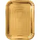 Vassoi Oro Rettangolari 23x31 cm in Cartoncino Guardini - Confezione d