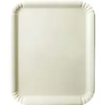 Vassoi Bianchi Rettangolari 23x31 cm in Cartoncino Guardini - Confezio
