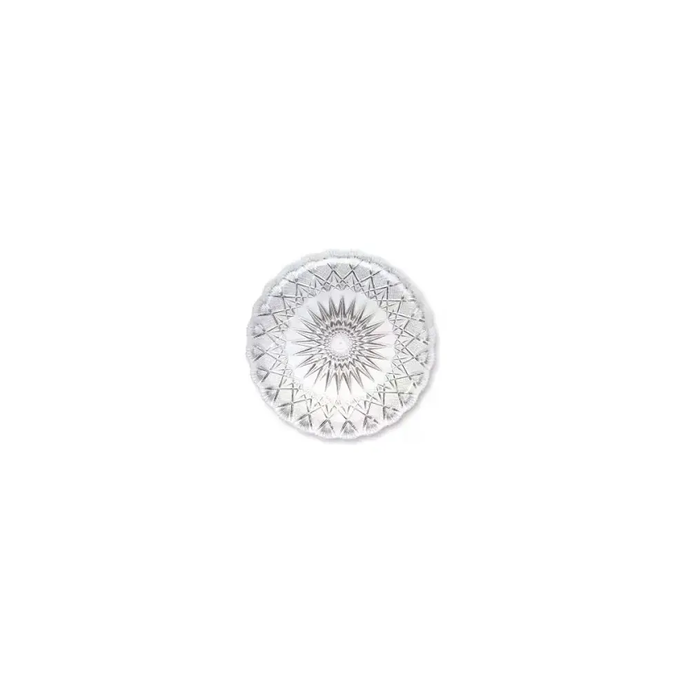 Vassoi Crystal 33 cm in Polistirene Guardini - Confezione da 2 Pezzi