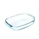 Pirofila Rettangolare 35x23 cm 2,9 Litri in Vetro con Manici Irresisti