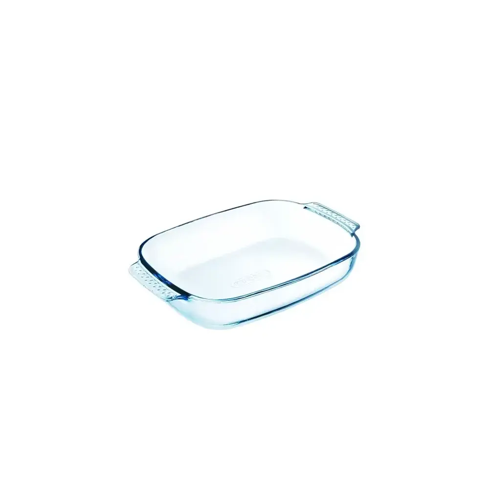 Pirofila Rettangolare 35x23 cm 2,9 Litri in Vetro con Manici Irresisti
