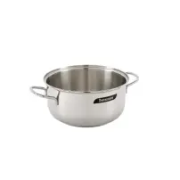 Casseruola 2 Manici Bonita Ø 12 cm 600 ml Acciaio Inox 18/10 Barazzoni