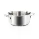 Casseruola 2 Manici Bonita Ø 24 cm 4,5 Litri Acciaio Inox Barazzoni
