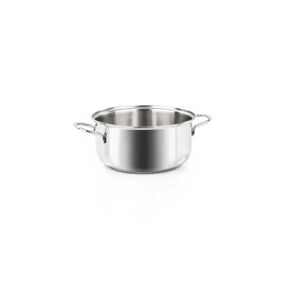 Casseruola 2 Manici Bonita Ø 24 cm 4,5 Litri Acciaio Inox Barazzoni