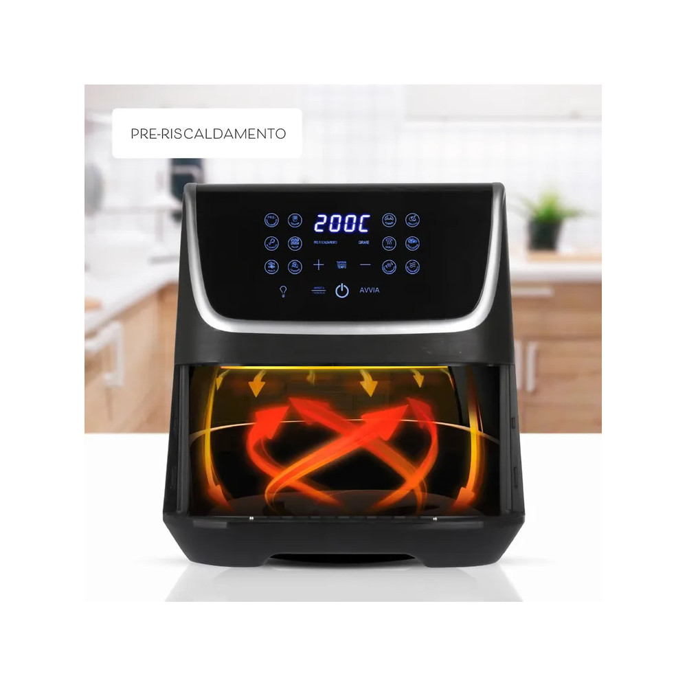 Friggitrice ad Aria 12 in 1 Benedetta | Cucina Sana e Veloce 6,5L