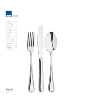 Confezione 12 Forchette da Dolce England Acciaio Inox Abert