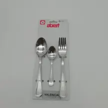 Confezione 18 Posate Valencia Acciaio Inox Abert
