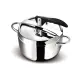 Pentola a Pressione Easy 7 Litri Acciaio Inox Abert