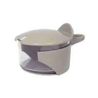Formaggiera Jolly Ø 8,5 cm Colore Tortora Abert