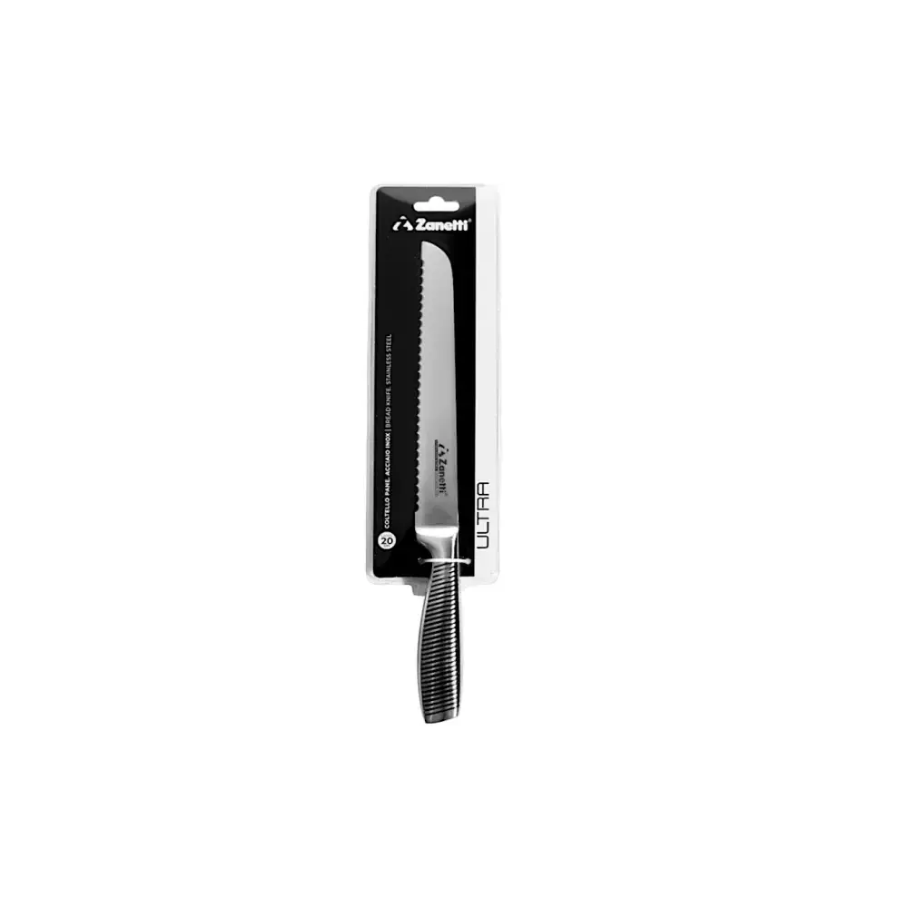 Coltello da Pane Ultra 20 cm Lama Acciaio Inox Zanetti