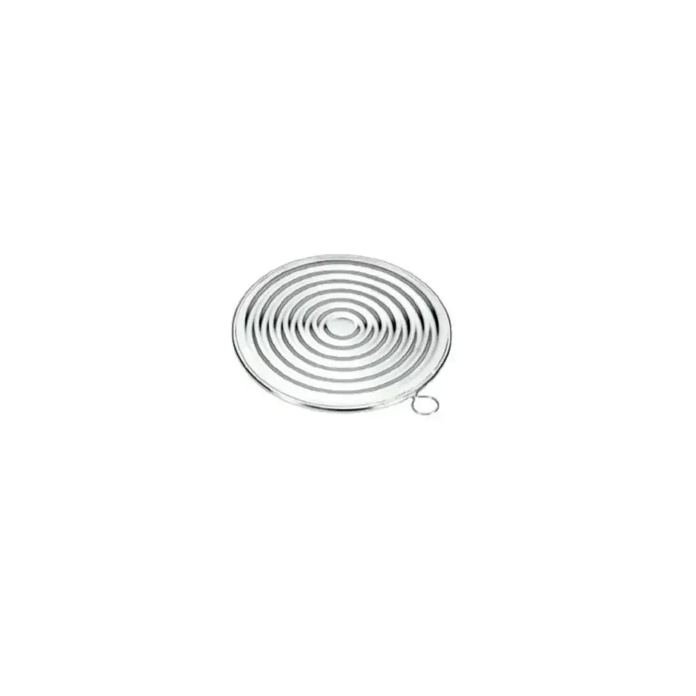 Frangifiamma 19 cm in Lamiera con Inserto in Fibre Minerali Metaltex