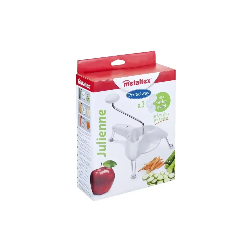 Grattugia Julienne in Alluminio Metaltex