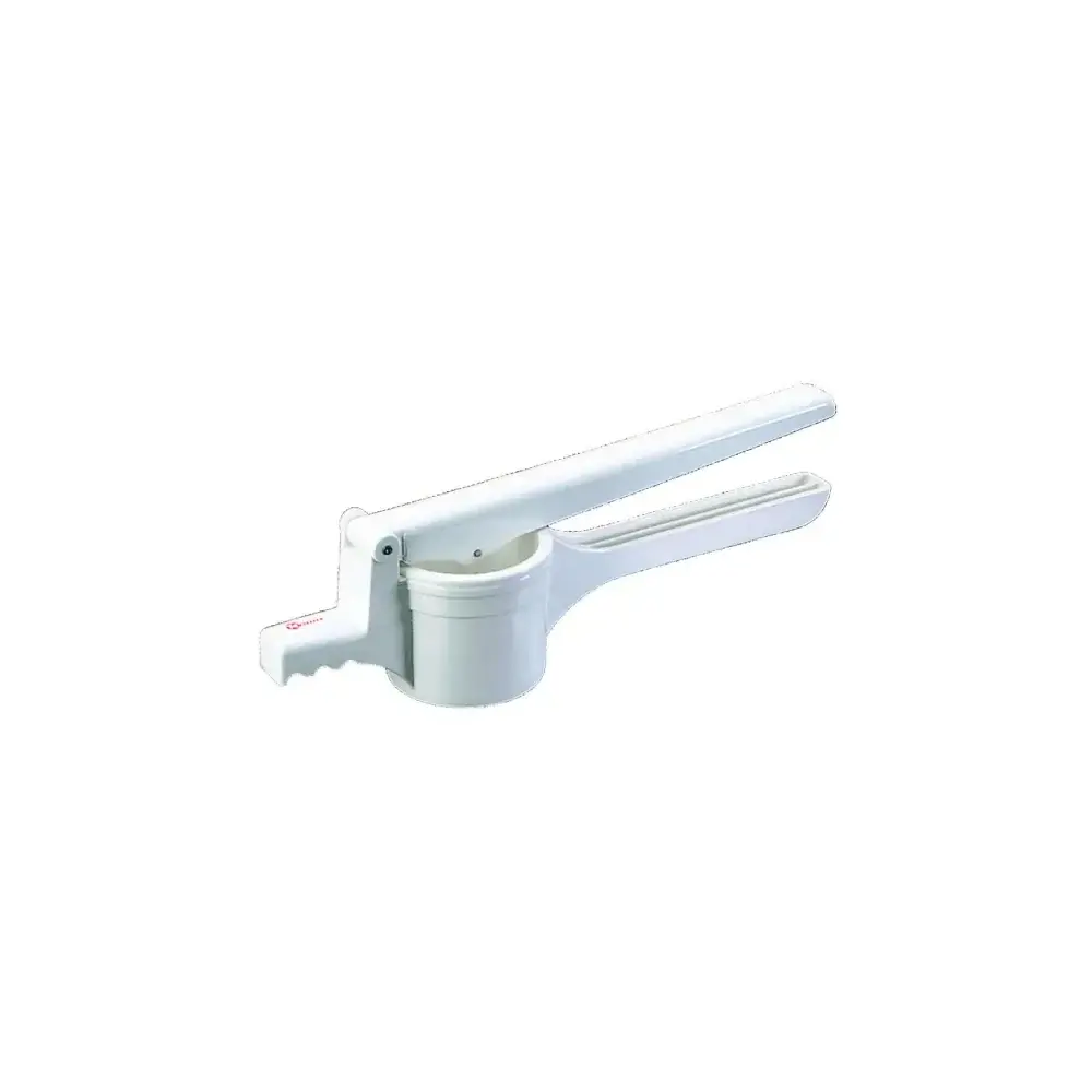 Schiacciapatate Pressy con 3 Inserti Acciaio Inox Giallo Metaltex