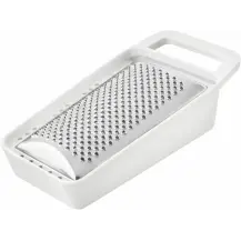 Grattugia Ergonomica con Cassetto in Acciaio Inox e Plastica – Made in Italy