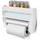 Portarotoli 4 in 1 Roll-n-Roll Carta Pellicola Alluminio Metaltex