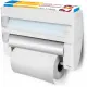 Portarotoli 4 in 1 Roll-n-Roll Carta Pellicola Alluminio Metaltex