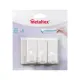 Set 3 Ganci Adesivi Rimovibili pullCLEAN Plastica Metaltex
