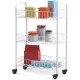 Scaffaletto Carrello 3 Piani con Ruote Siena Metaltex