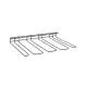 Portacalici Sottopensile Copas Nero Lava 44x31 cm Metaltex