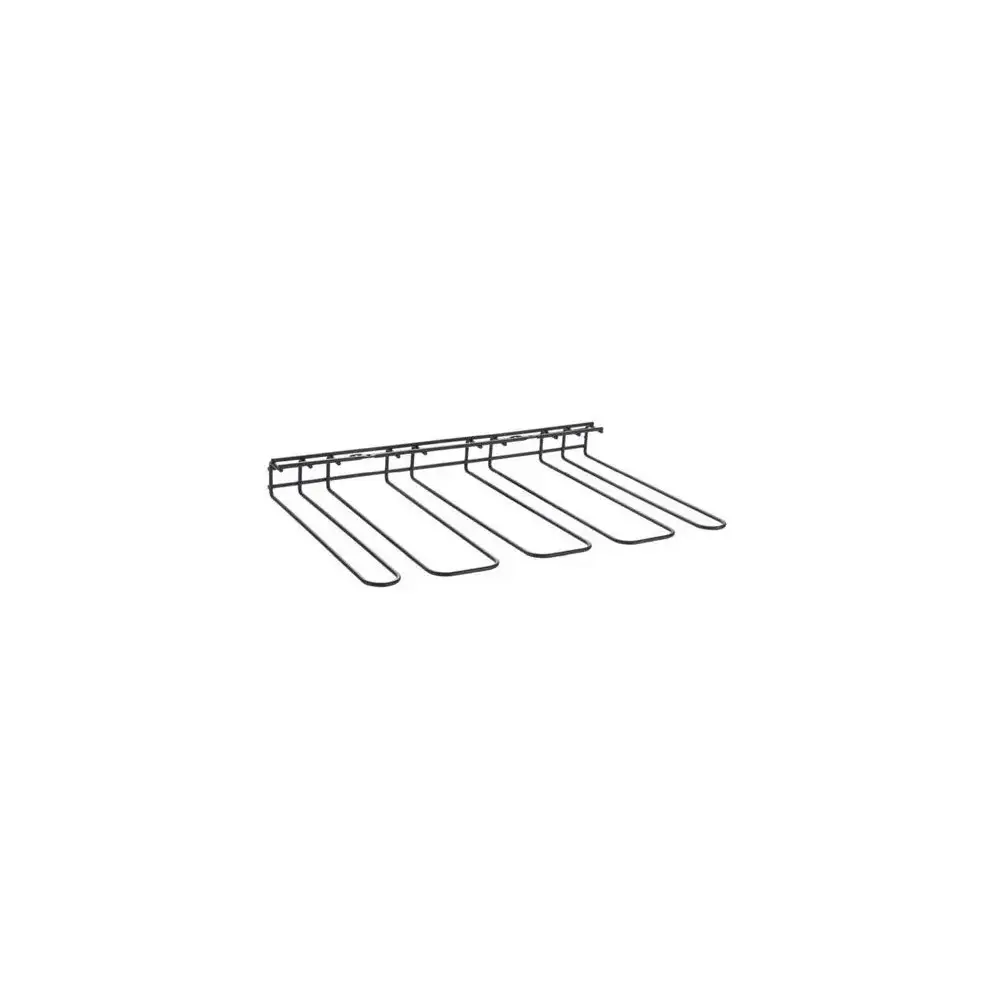 Portacalici Sottopensile Copas Nero Lava 44x31 cm Metaltex