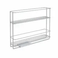 Portaspezie Scorrevole 2 Piani 22x28 cm Metaltex