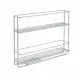 Portaspezie Scorrevole 2 Piani 22x28 cm Metaltex