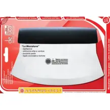 Mezzaluna Tagliapizza 19x9 cm Lama Acciaio Inox Professional De Luca