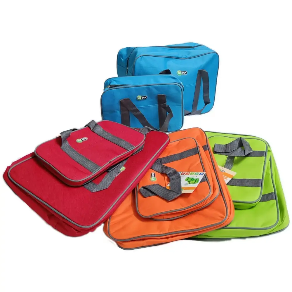 Bis Borse Termiche Icebox Color – Set Borse Frigo Colorate