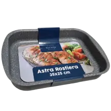 ASTRA Rostiera 35x25 cm Effetto Pietra