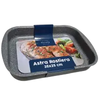 ASTRA Rostiera 35x25 cm Effetto Pietra
