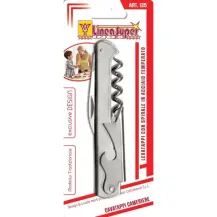Levatappi Cavatappi da Cameriere in Acciaio Inox De Luca