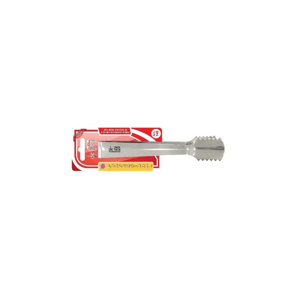 Pinza per Ghiaccio 16,5 cm in Acciaio Inox De Luca