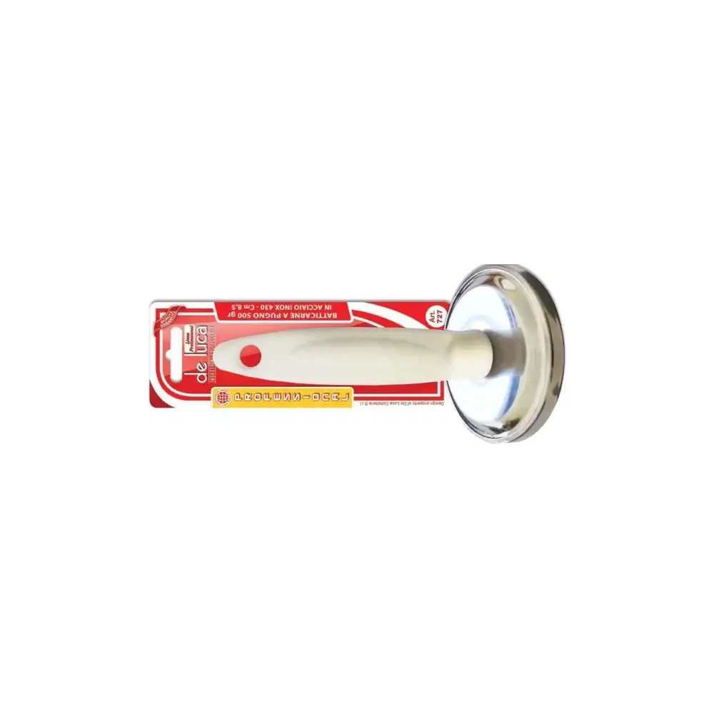 Batticarne 500 g Ø 8,5 cm in Acciaio Inox De Luca
