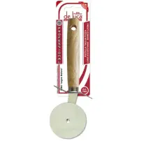 Rotella Tagliapizza Inox con Manico in Legno De Luca