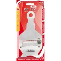 Affettatartufi Lama Ondulata in Acciaio Inox De Luca