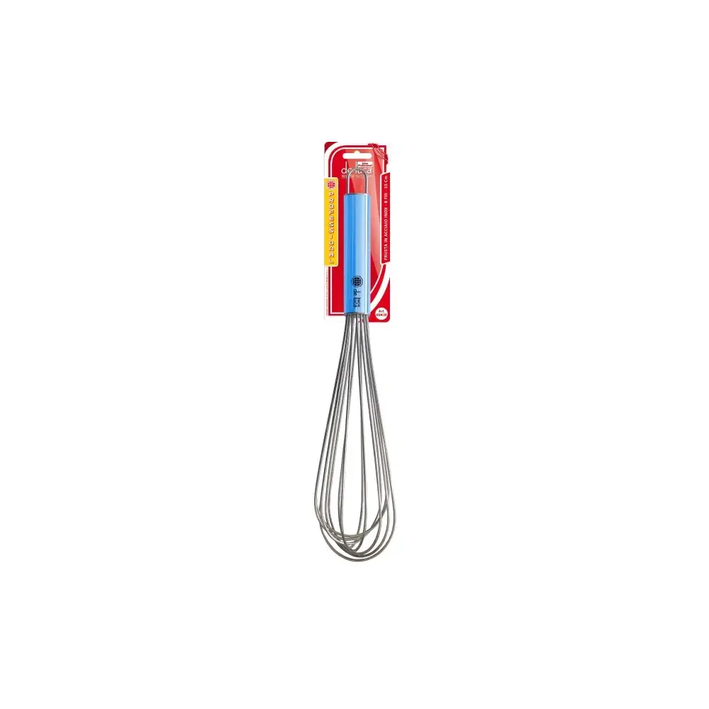 Frusta 8 Fili 35 cm in Acciaio Inox De Luca