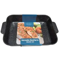 Nevada Rostiera 28 cm in Alluminio Pressofuso Antiaderente