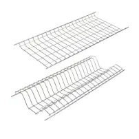 Scolapiatti Pensile 2 Piani 86 cm Cromato Filtex