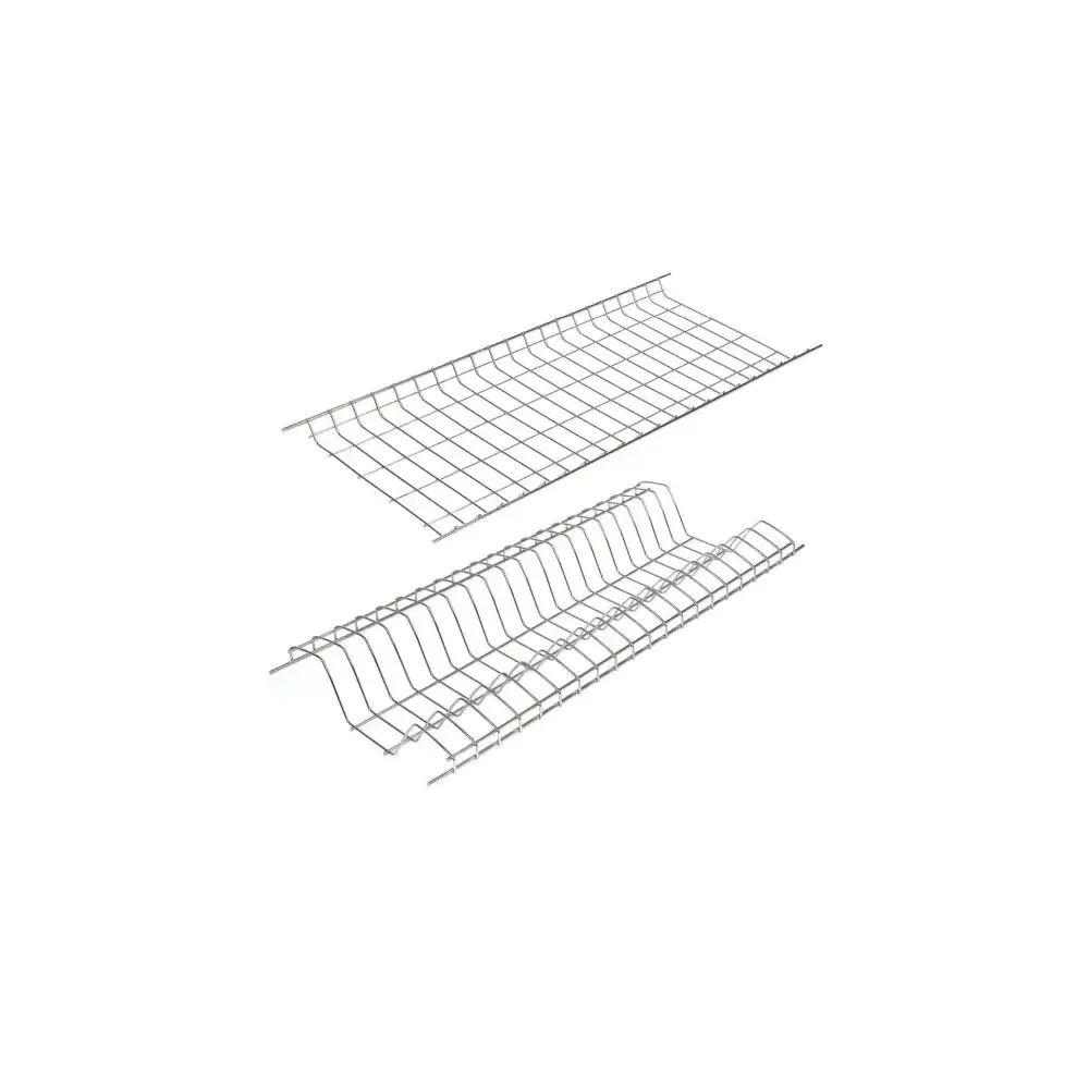 Scolapiatti Pensile 2 Piani 86 cm Cromato Filtex