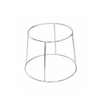 Supporto per Vassoio Frutti di Mare 20-25 cm Acciaio Cromato Filtex