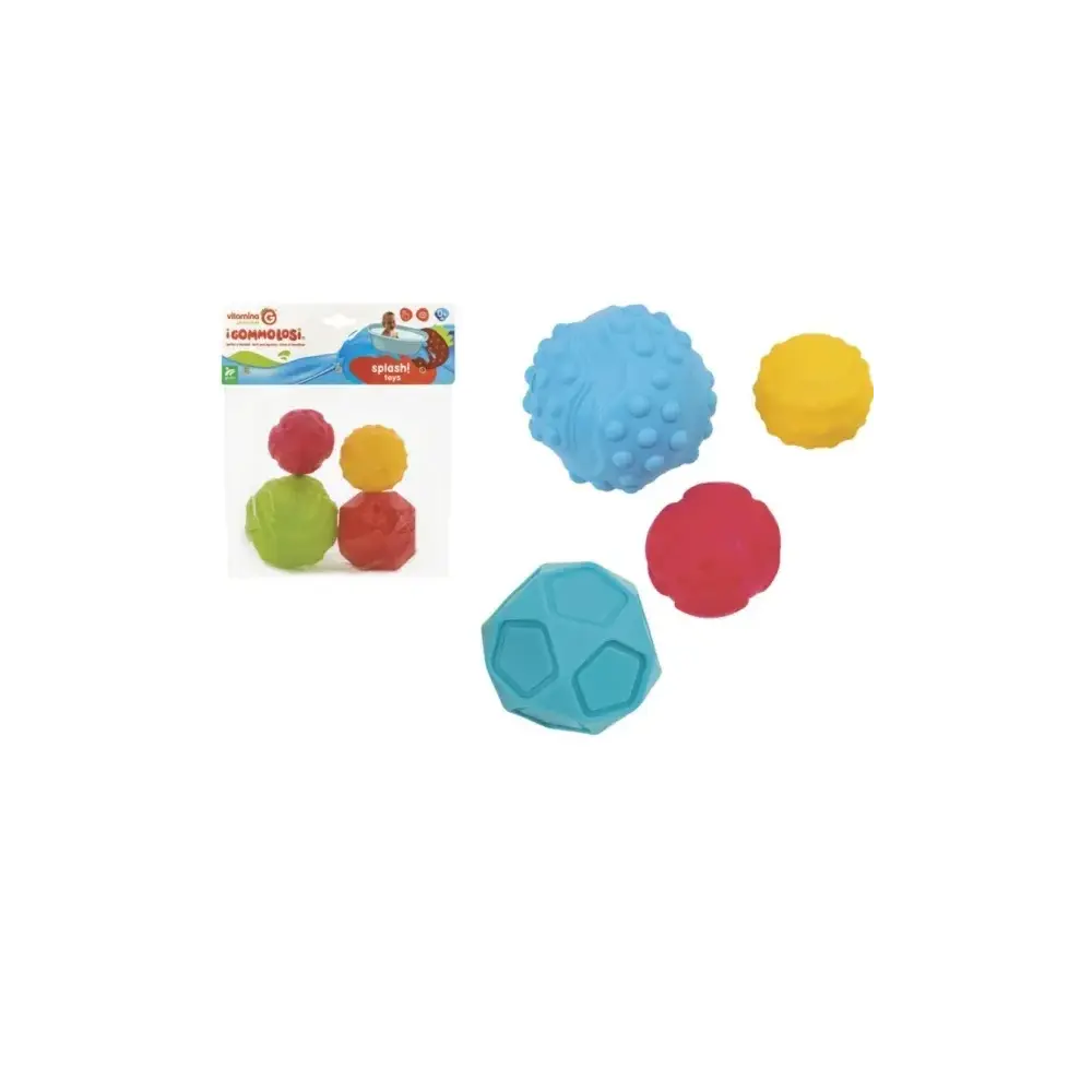 Gommolosi Forme Geometriche Confezione 4 Pezzi Vitamina G