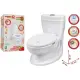 Vasino Educativo a Forma di WC con Suono Sciacquone Vitamina G