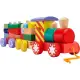 Trenino in Legno Colorato Legnoland Globo