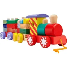 Trenino in Legno Colorato Legnoland Globo