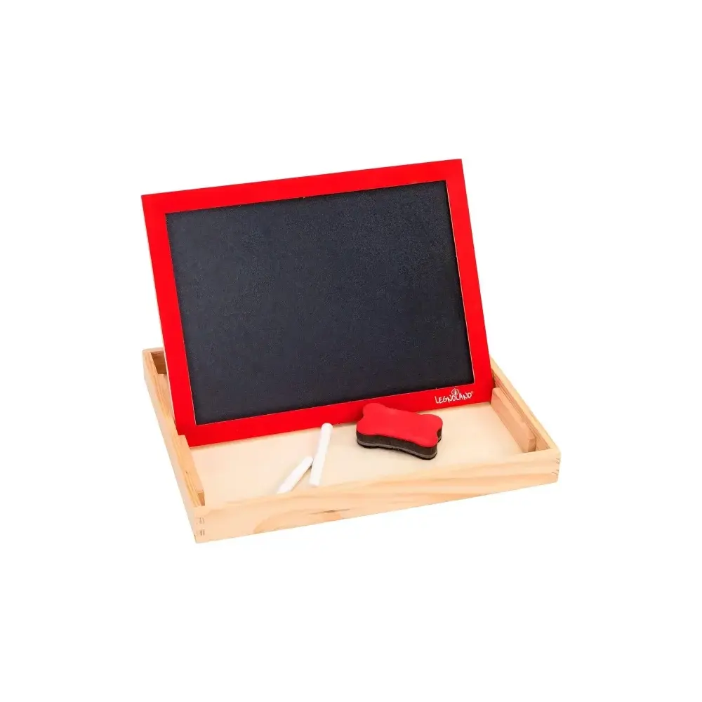 Lavagna Magnetica 3 in 1 con 65 Pezzi Legnoland Globo