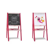 Lavagna in Legno Bifacciale 89 cm con Accessori Globo
